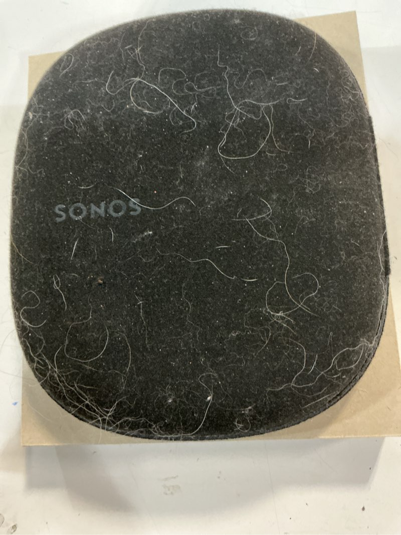 Condition photo showing As Is for sonos ace | noise cancelling wireless over-ear headphones with bluetooth, 30-hour battery life, spatial audio, dolby atmos, dynamic head tracking - black black headphones only