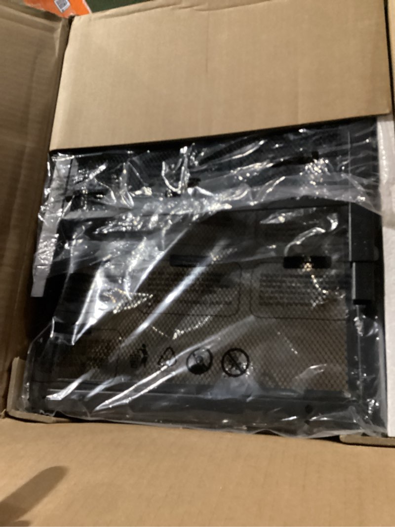 Condition photo showing New/Like New for VASAGLE Record Player Stand, 3-Tier Side Table, Vinyl Record Storage up to 100 Albums, End Table for Living Room, Bedroom, Natural Walnut ULET275K02 Natural Walnut Regular