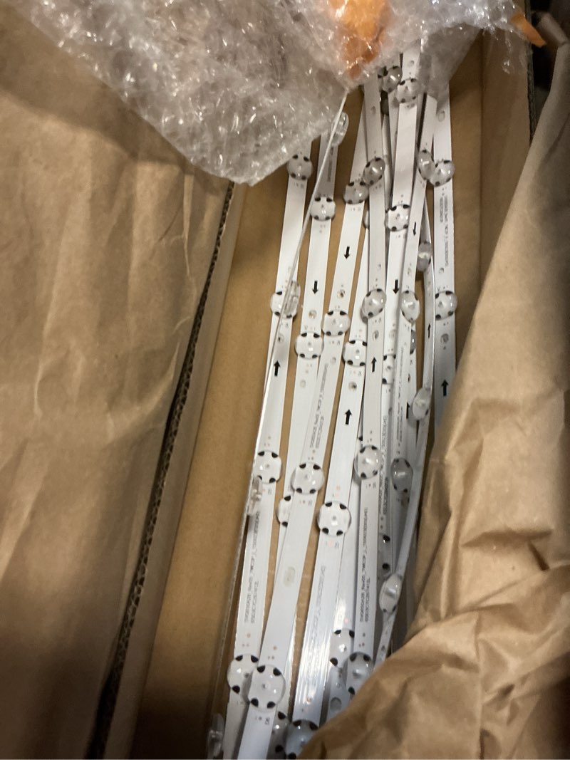 Condition photo showing New/Like New for 12 pieces/set led backlight strips for vizio 65''tv e65-d3 svg650a28 v650dj4-qs5 svg650a07