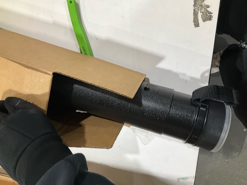 Condition photo showing Good Condition for TRANSON Durable Poster Storage Tube with Straps 24"-40" Extendable for Blueprints, Artwork, Maps, Posters Color Black 1 Pack-Black