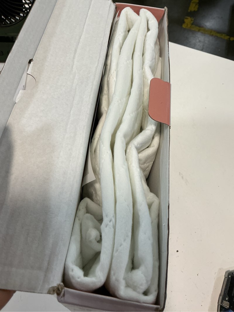 Condition photo showing Good Condition for new velvet door draft stoppers for bottom of door,bottom door gap filler & seal,fits 30-36”under doors, easy install to block noise, sound, hot air, light, wind (white, upgrade thick version)