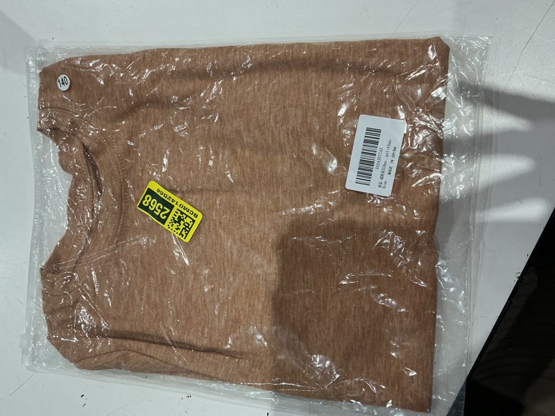 Condition photo showing Good Condition for boys short sleeve shirts kids summer crewneck t-shirt casual tops tees 5-14 years 9-10 years brown