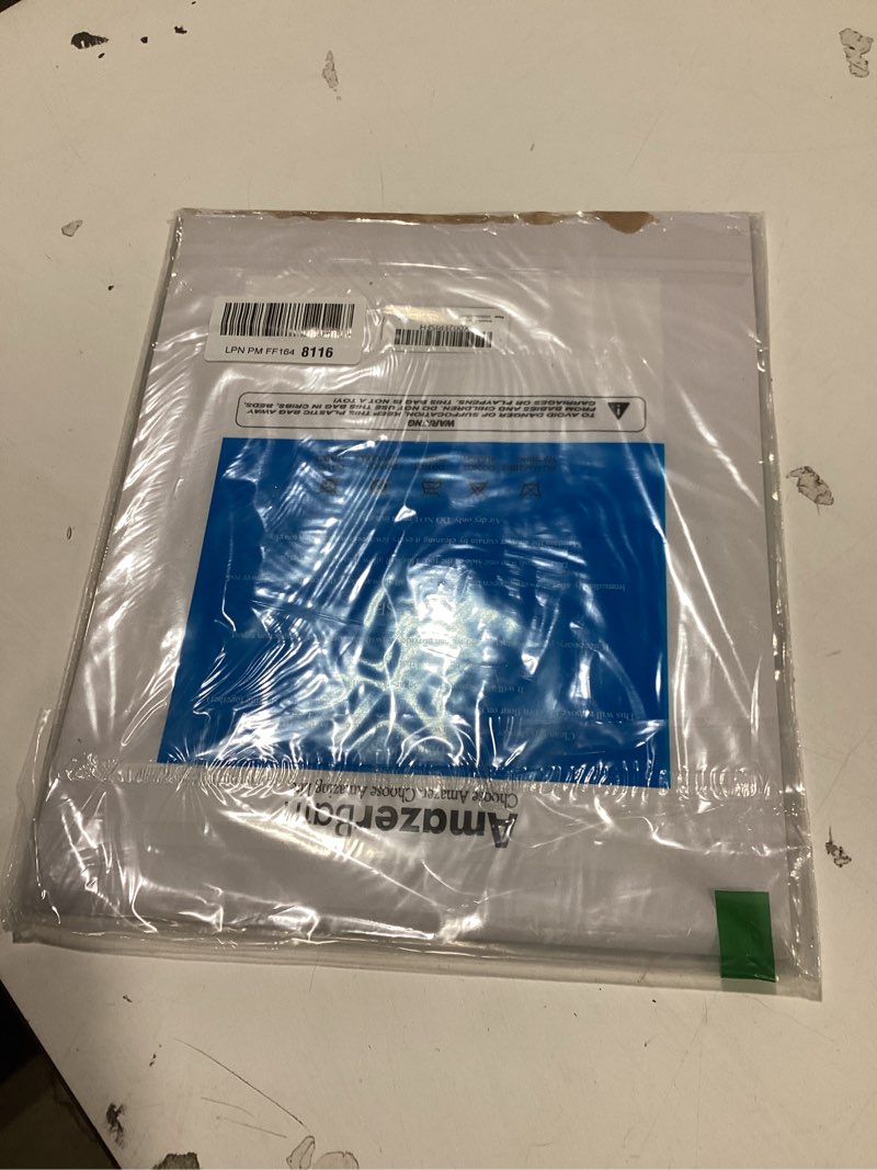 Condition photo showing Good Condition for AmazerBath Clear Shower Curtain Liner, 72x78 Long Plastic Shower Curtain Liner, Waterproof PEVA Shower Liner, Cute Lightweight Shower Curtains for Bathroom with 3 Magnets and 12 Rustproof Grommets Clear 72"W x 78"L (Pack of 1)