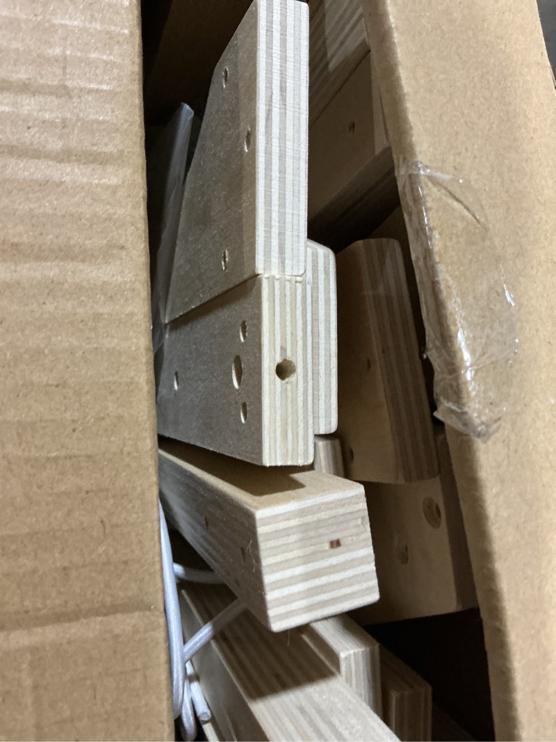 Condition photo showing As Is for Wooden Stuffed Animal Storage for Kids – Large Toy Storage Organizer & Holder for Your Kids Playroom or Nursery – Easy to Assemble Stuffed Animal Zoo That Keeps Plush Friends Ready for Snuggles