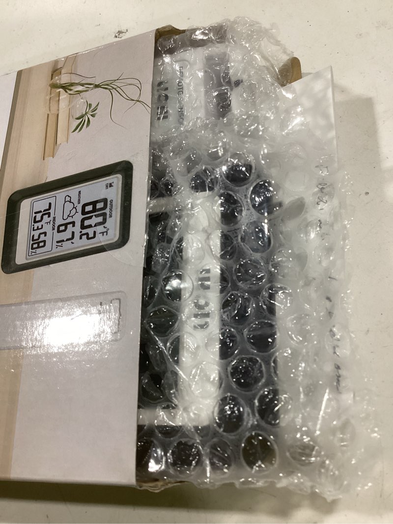 Condition photo showing New/Like New for Indoor Outdoor Thermometer Wireless Weather Station, Internal External Thermometer Hygrometer, Home Batteryoperated Temperature Humiditymonitors330 Feet (About 100 Meters) Backlight Display (Black)