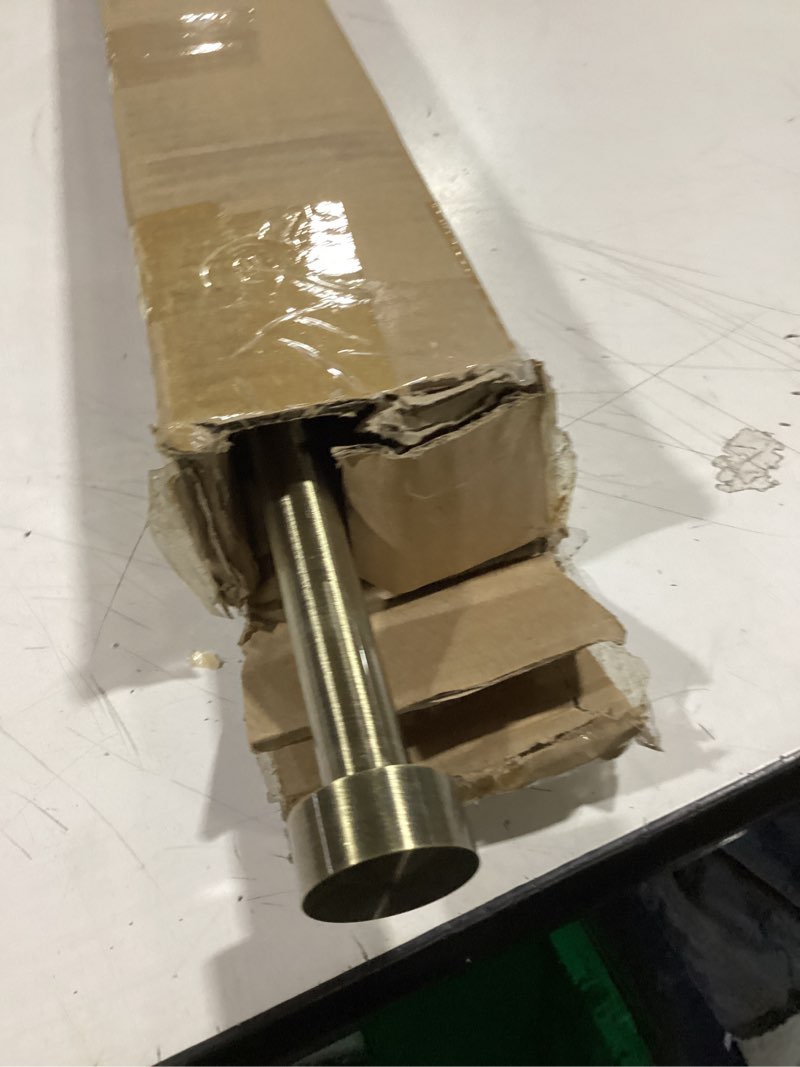 2-pack curtain rod for windows 48-84",adjustable window curtain rods with premium aluminum end cap f