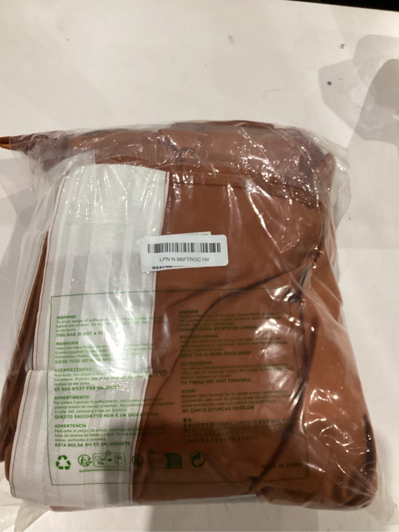 Condition photo showing As Is for stangh gold brown velvet curtains 96 inches long for living room, luxury back tab heavy blackout thermal insulated privacy window drapes for bedroom/sliding door/hall, w52 x l96, 2 panels 52"w x 96"l (pack of 2) alpha color - gold brown