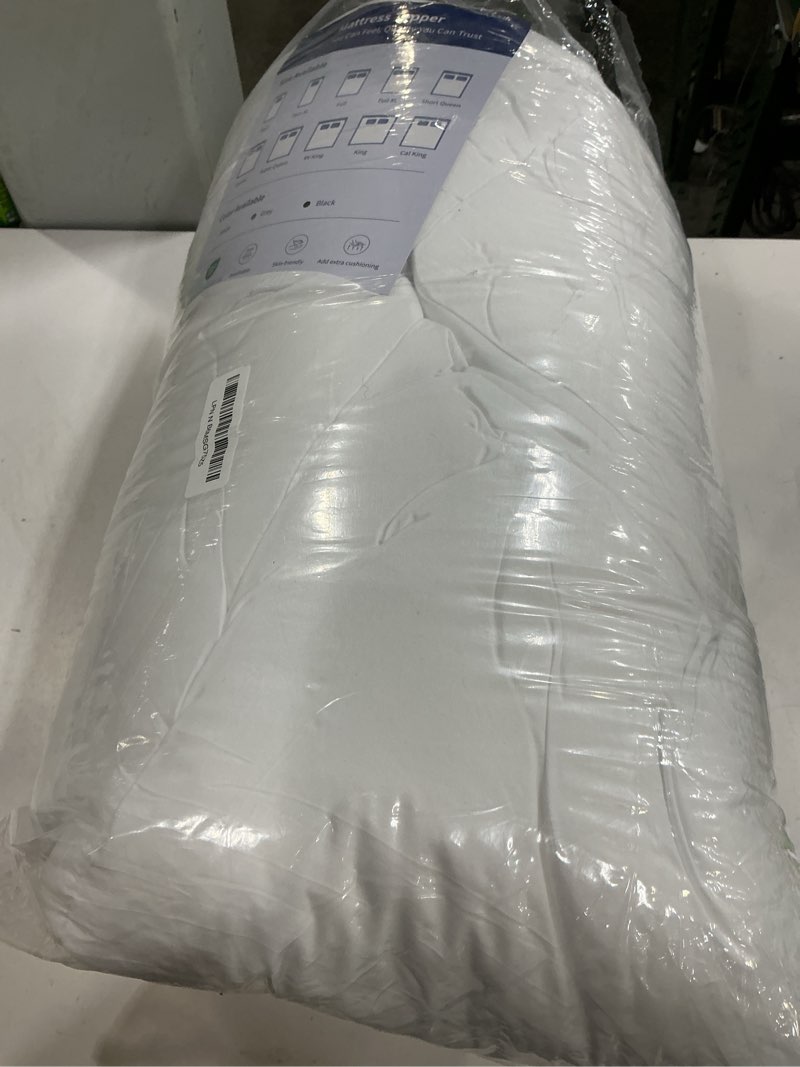 Condition photo showing Good Condition for elemuse rv short queen mattress topper for back pain, extra thick mattress pad cover, plush soft pil