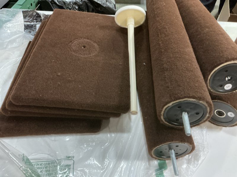 Condition photo showing As Is for Cat Craft Floor-to-Ceiling Carpet Cat Tree