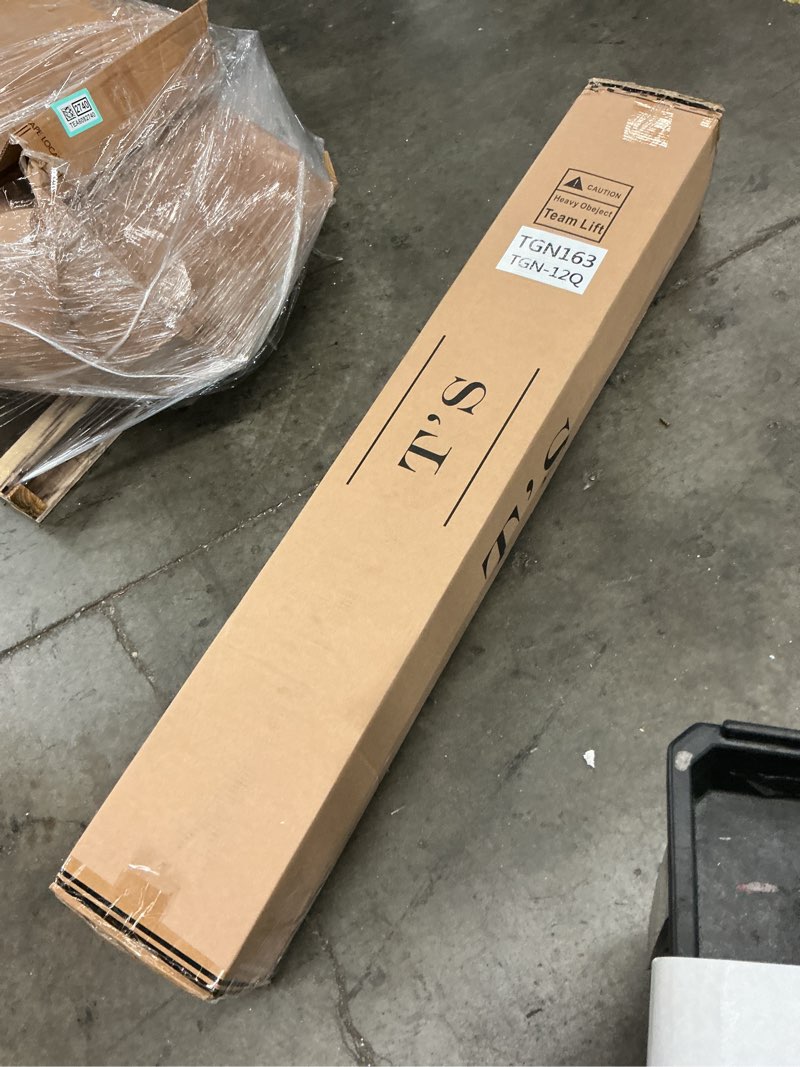Condition photo showing New/Like New for queen mattress, 12 inch queen size hybrid mattresses with memory foam and individual pocket spring for motion isolation, pressure relief, medium firm mattress in a box, 60 * 80 * 12
