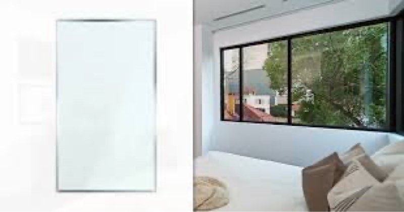 Small glass window panes