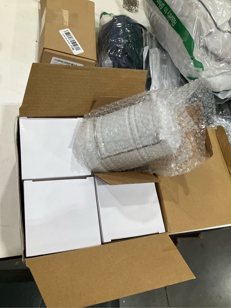 Condition photo showing Good Condition for lichamp led camping lantern, 4 pack battery powered flashlight for power outages, portable collapsible hanging light essential for home, outdoor, emergency lamp survival kit gear for hurricane, c4 white (glow-in-the-dark), silver, rose gold, gray