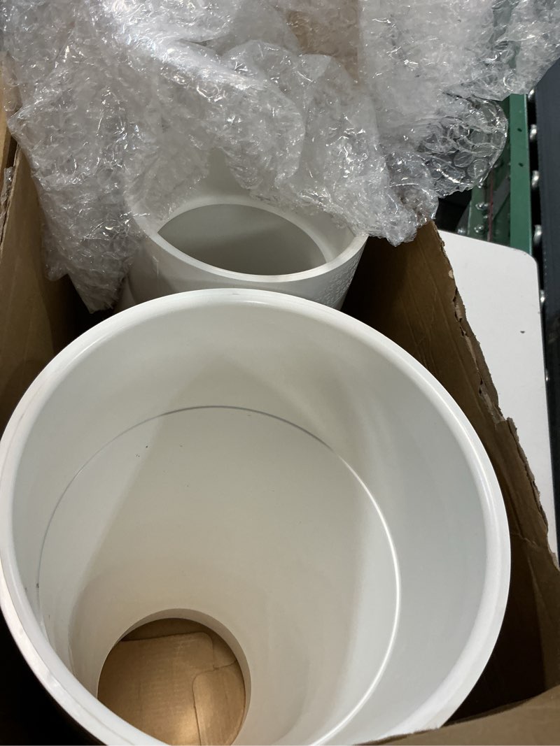 Condition photo showing Good Condition for Pushglossy 2 Pcs 6" X 4" PVC Pipe Fitting Schedule 40 Compatible with 429-E Series Eccentric Reducer