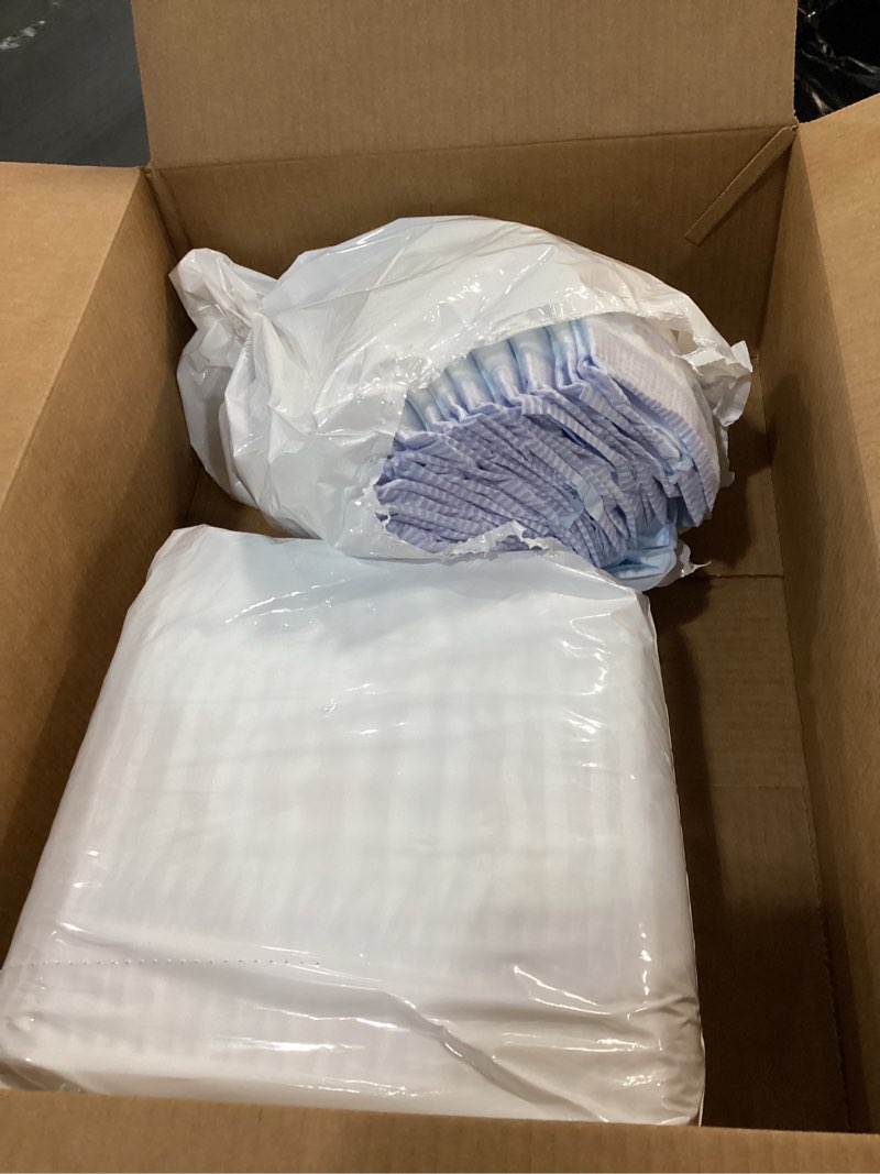 Condition photo showing As Is for Luvs Platinum Protection Baby Diapers, Size 8, 52 Count