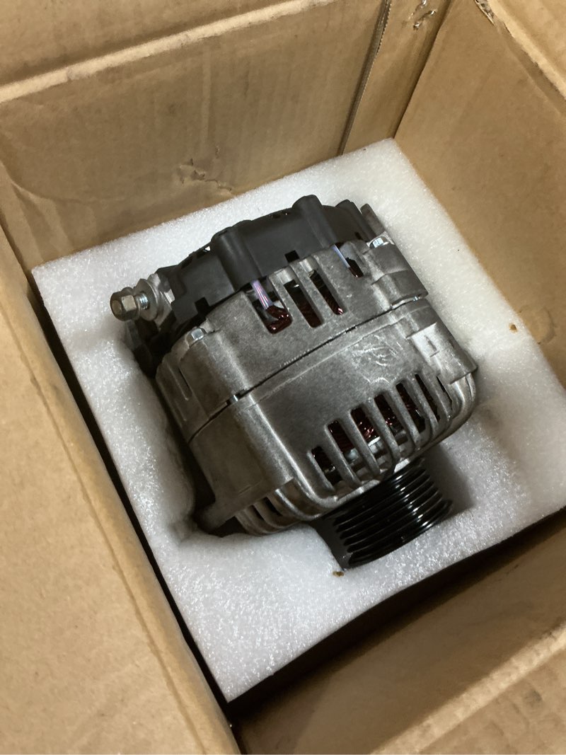 Condition photo showing As Is for new alternator compatible with nissan maxima 3.5l v6 2004 2005 2006 2007 2008, replace for 11017 231