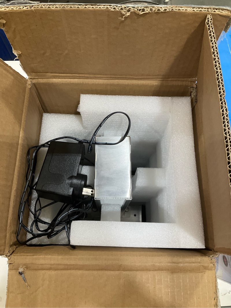 Condition photo showing As Is for vevor hvac air purifier whole house, 18w 9inch, light in duct for ac (air conditioning) duct, air scrubber with 2 bulb, pco technology hvac lights with power cord for ac systems