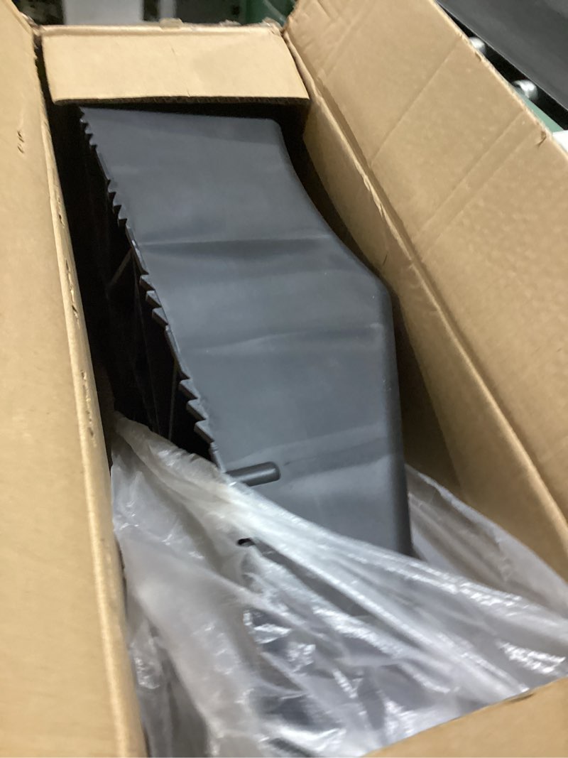 Condition photo showing Good Condition for 1 pack tandem wheel ramp, concave portable ramp, heavy duty tire changing aid on tandem dual axle trailer, 5.5in tire lift trailer wheel jack rv flat tire ramp (1)