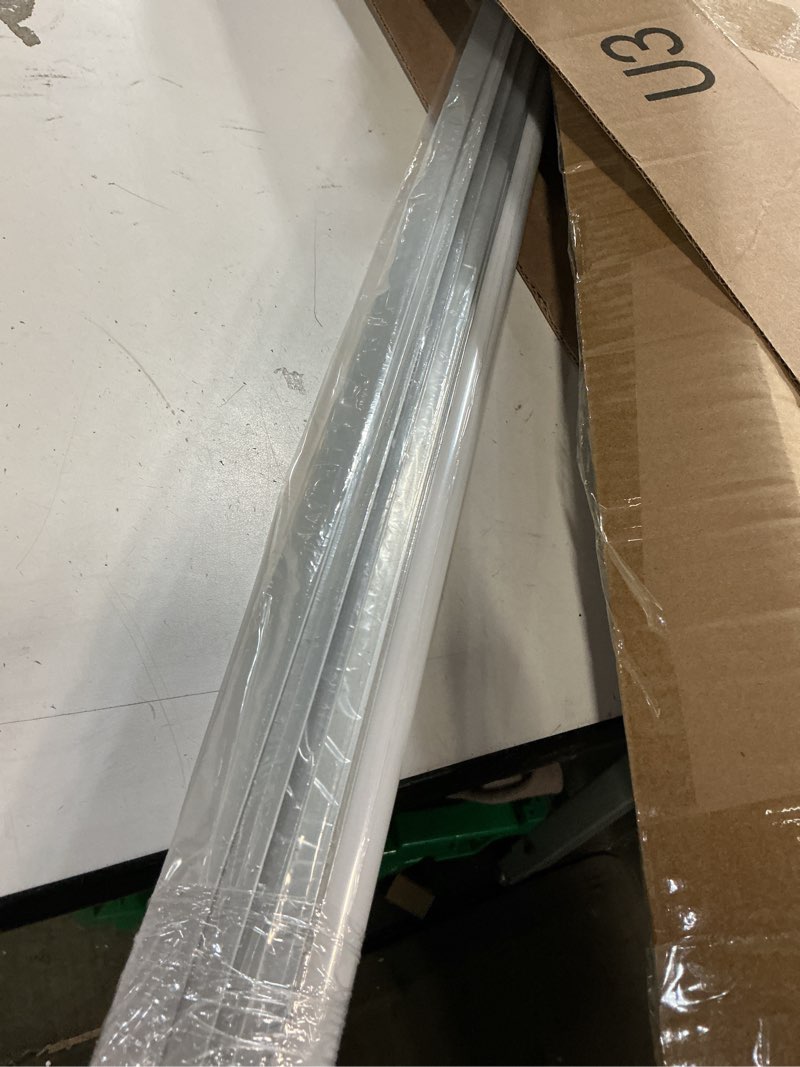Condition photo showing Good Condition for 10-pack 3.3ft 1meter v shape led strip aluminum channel diffuser system, extruded alu track milky cover with corner connector and mounting kit,easy cut and installed curved lens profile
