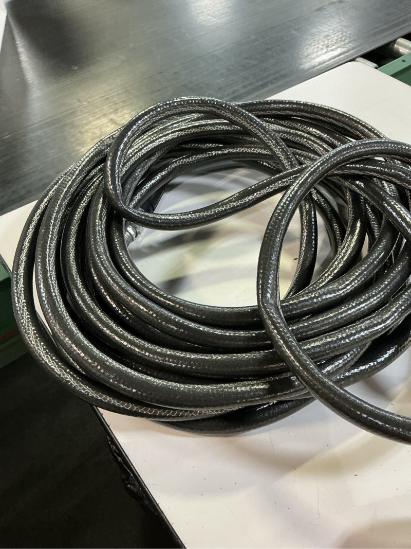 Condition photo showing Good Condition for neverkink teknor apex 5/8-in x 50-ft heavy kink free vinyl gray coiled hose
