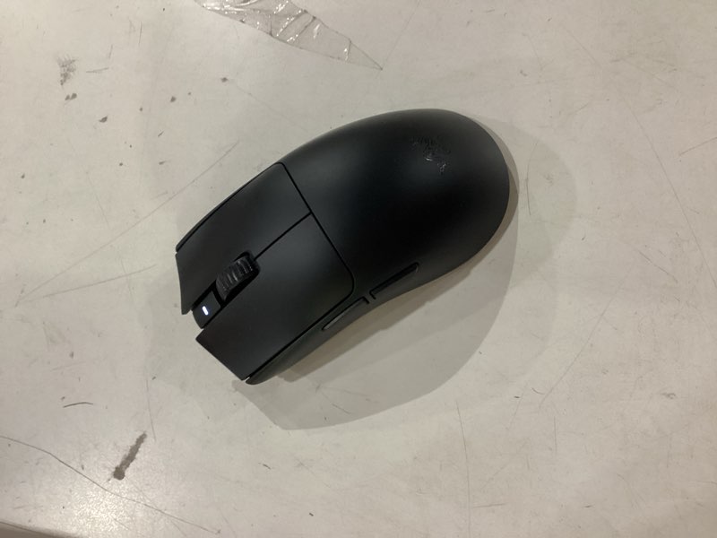 Condition photo showing As Is for *missing cable & razer hyperpolling wireless dongle*razer viper v3 pro wireless esports gaming mouse: symmetrical - 54g lightweight - 8k polling - 35k dpi optical sensor - gen3 optical switches - 8 programmable buttons - 95 hr battery - black black 8000 hz polling