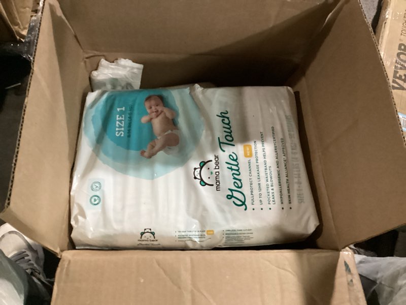 Condition photo showing As Is for Pampers Swaddlers Diapers, Size 1 (8-14 lbs), 198 Count, Absorbent, Keeps Baby Dry and Comfortable, Skin Safe Disposable Baby Diaper (Packaging May Vary) Size 1 198