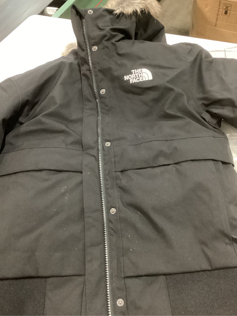Condition photo showing As Is for The North Face womens Arctic Bomber Medium Tnf Black-npf