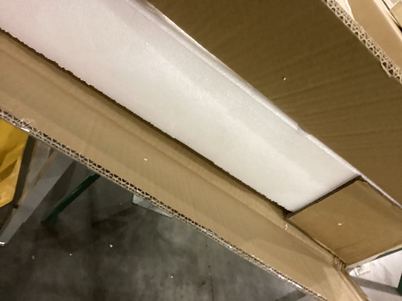 Condition photo showing New/Like New for CXWXC Indoor Cycling Desk - Adjustable Height Computer Stand Non-Slip Surface - Portable Bike Trainer Fitness Desk with Lockable Wheels A: 3 Swivel Wheels