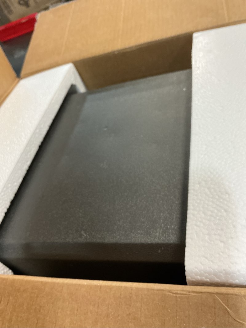 Condition photo showing Good Condition for SentrySafe Black Fireproof and Waterproof Safe, File Folder and Document Box with Key Lock, Ex. 14.3 x 15.5 x 13.5 inches, HD4100