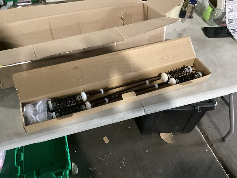 Condition photo showing Good Condition for w10780048 washer suspension rod kit compatible with whirlpool kenmore admiral maytag washing machine wtw4800xq1 wtw4800xq4 atw4675yq1 rtw4640yq1, spring rods maintains balance (4 pack) 27.6 inch