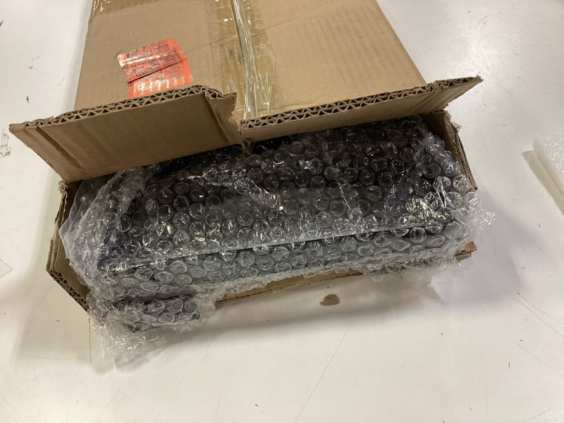 Condition photo showing Good Condition for Monitor Stand Riser, 24 Inch Computer Monitor Stand for Desk, 2-Tier Wood Desk Shelf Organizer with Storage, Desktop Stand for Laptop/Screen/PC/Printer, Ergonomic Home Office Monitor Stand Black Walnut 23.6in