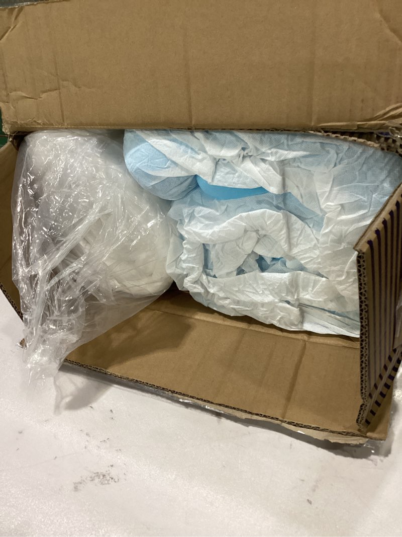 Condition photo showing Good Condition for OhGeni Cooling 4 inch Dual Layer Full Mattress Topper, 2 inch Cooling Gel Memory Foam, 2 inch Down Alternative Pillow Top Pad, Mattresses Cover for Bed, Medium Support, Fits 6”-19” Deep Pocket White Full