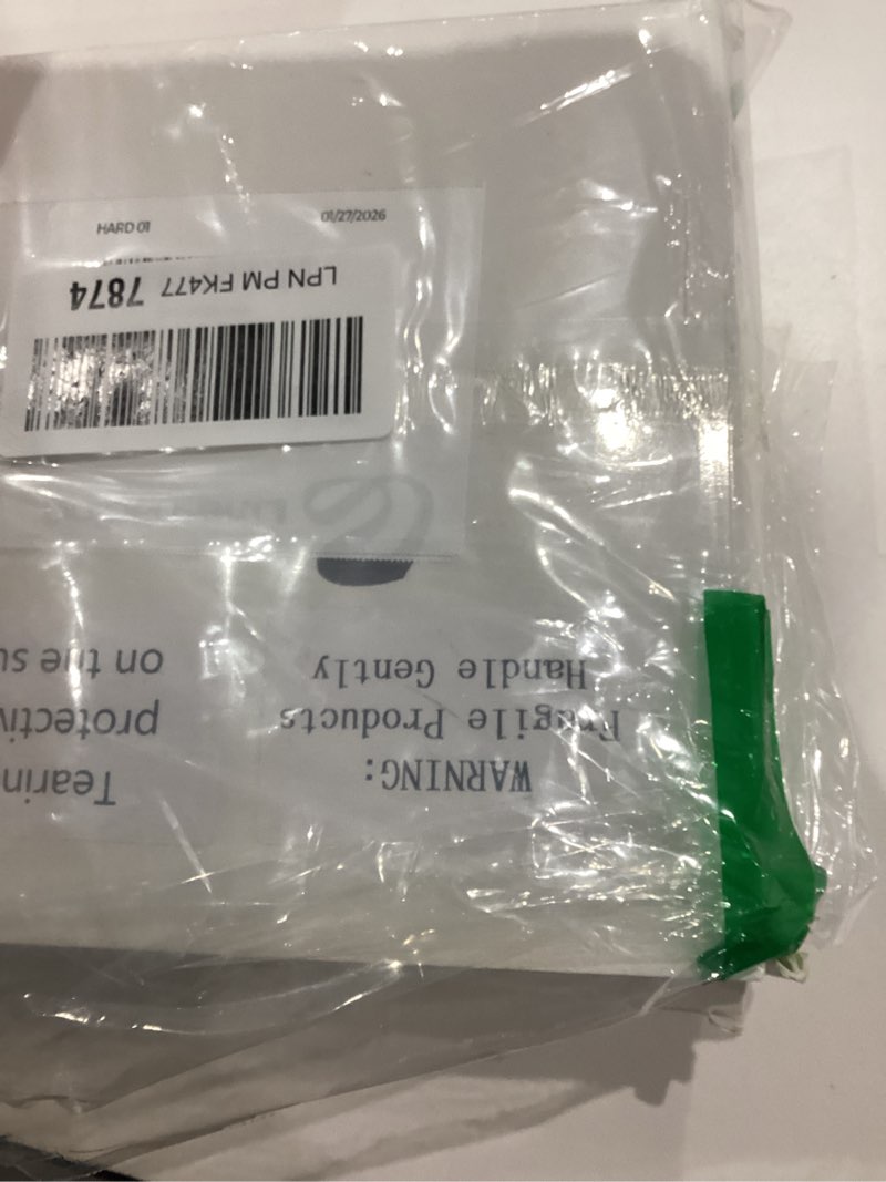 Condition photo showing As Is for Acrylic Donation Raffle Box with Slot & Lock, Large Clear Ballot Offering Suggestion Ticket Holder for Fundraising Drawing Storage Container Tip Jar Voting Charity(6 x 6 x 6 In,Clear) 1 6 x 6 x 6 in