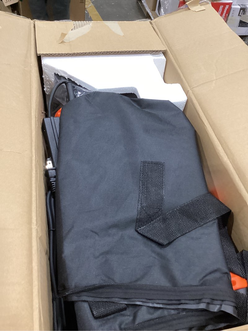 Condition photo showing As Is for Drywall Sander, 1000W Popcorn Ceiling Removal Tool, Automatic Drywall Sander with Vacuum Dust Collection, LED Light, 6 Variable Speed 800-2200RPM, Foldable & Extendable Handle,15Pcs Sanding Discs