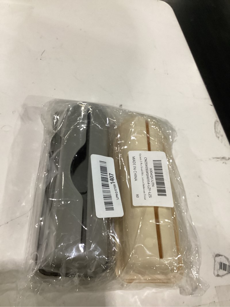 Condition photo showing Good Condition for 2 pcs small bin liner kit,trash bag dispenser for bottom of can,trash can liner dispenser,trash can bag dispenser,small trash bag dispenser,fine liner trash bags,for kitchen bathroom toilet