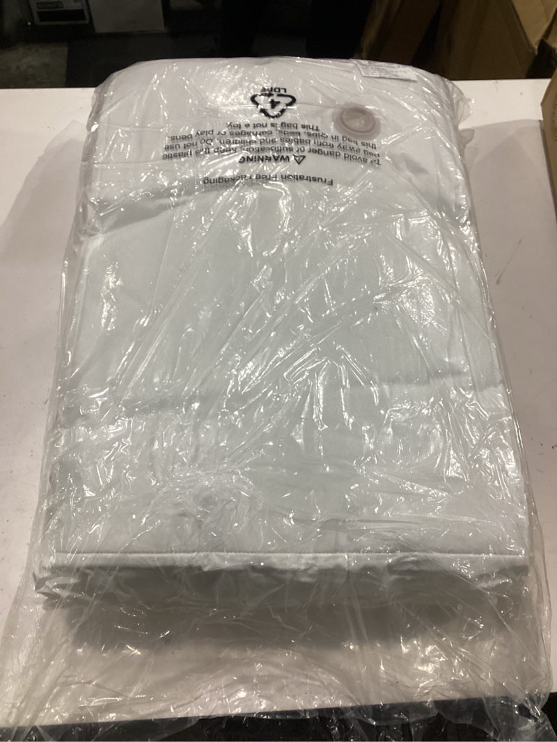 Condition photo showing New/Like New for mediflow fiber water pillow - adjustable pillow for neck pain relief  pillow for side  back  and stomach sleepers  the original inventor of the water pillow  clinically proven bed pillow (single pack)