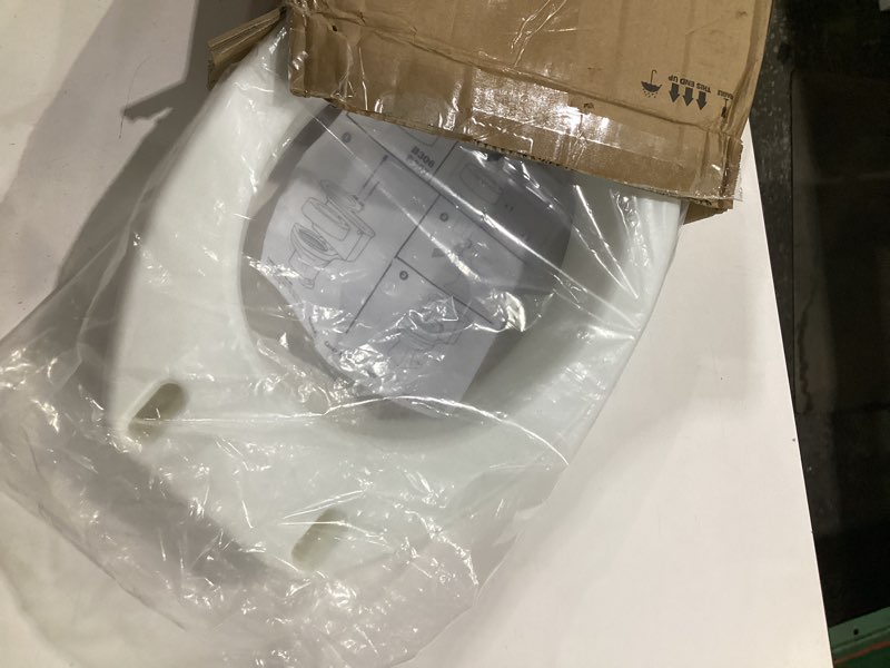 Condition photo showing Good Condition for probasics raised toilet seat for seniors with lock & padded arms | standard size fits most toilet seats | 350 lbs. weight capacity