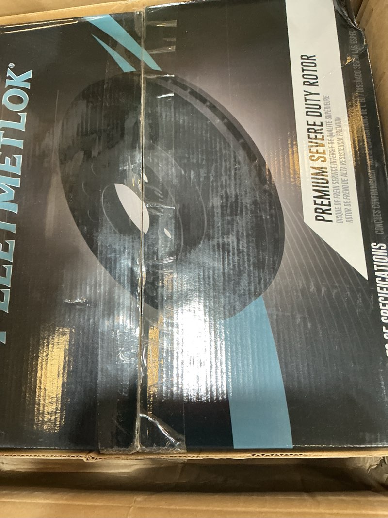 Condition photo showing New/Like New for bendix fleet metlok sdr6102 front brake rotor for dodge durango 2020-2011, jeep grand cherokee 2020-2011 front/rear sdr6397