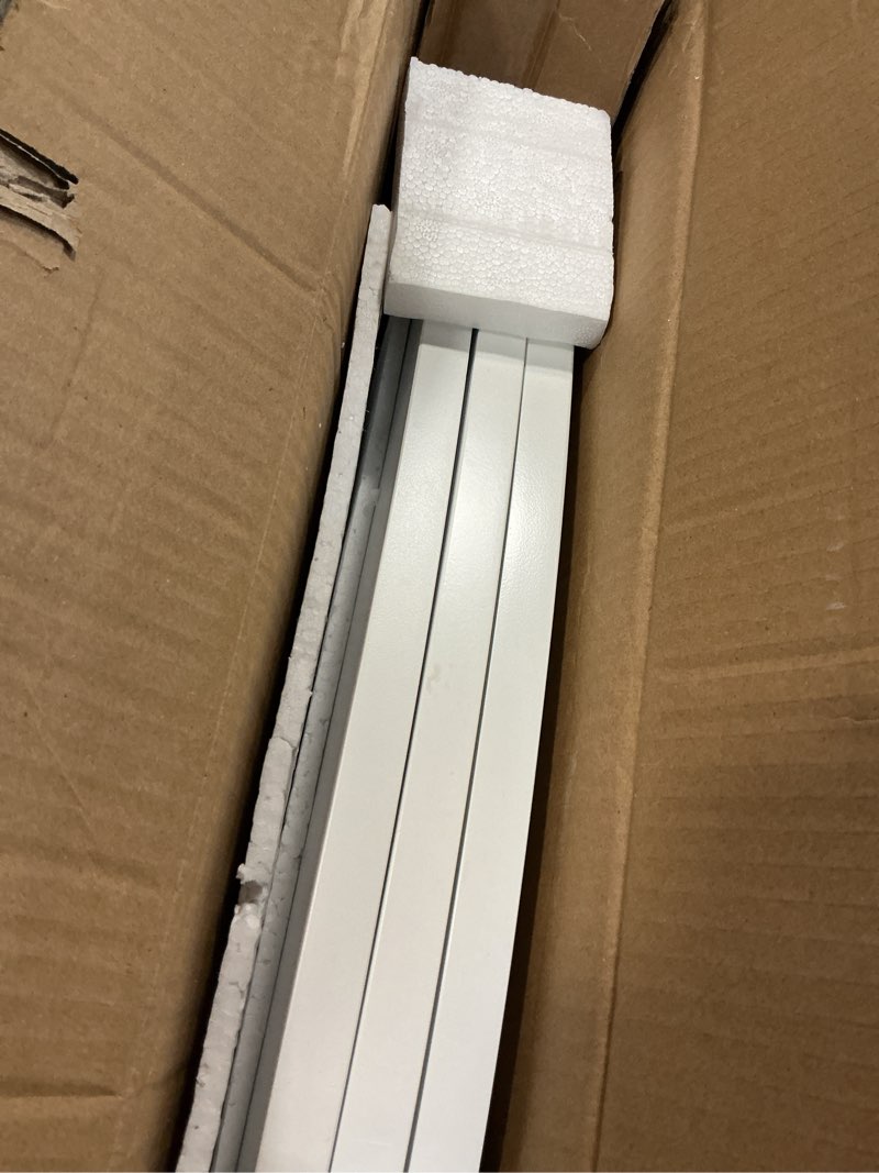 Condition photo showing Good Condition for spirich freestanding wire pet gate for dogs, 60 inches extra wide, 30 inches tall dog gate for the houes, doorway, stairs, pet puppy safety fence, white 3 panels white ?3 panels?60"w x 30"h