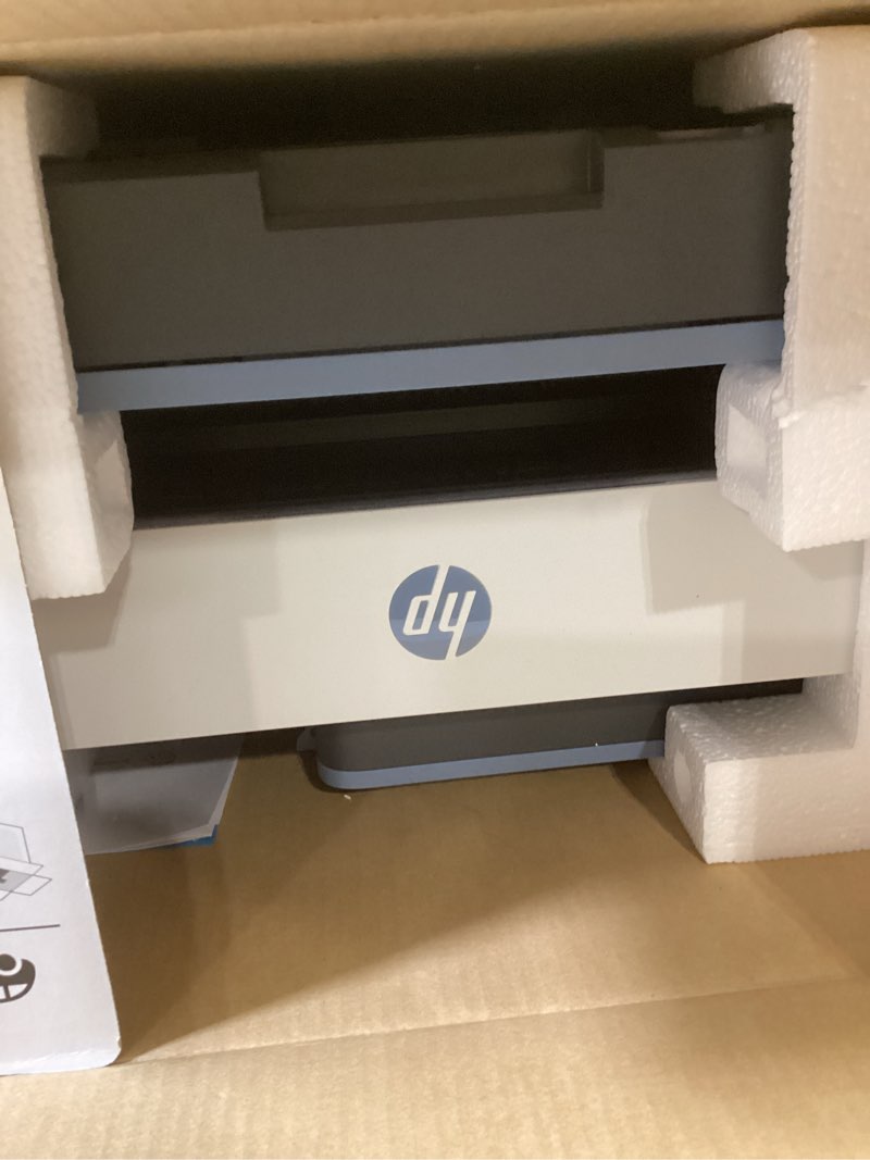 Condition photo showing As Is for hp smart tank 7602 wireless all-in-one ink tank printer, scanner, copier with 2 years of ink included, best-for-home office, cartridge-free refillable, ai-enabled (28b98a)