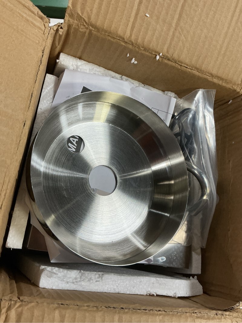 Condition photo showing Good Condition for Nacho Cheese Dispenser with Stainless Steel Pump, 2.8 QT Cheese Sauce Warmer,Electric Hot Fudge Dispenser Butter Sauce Warmer 400W,86-194 F Temp Adjustable for Chili, Caramel, Butter