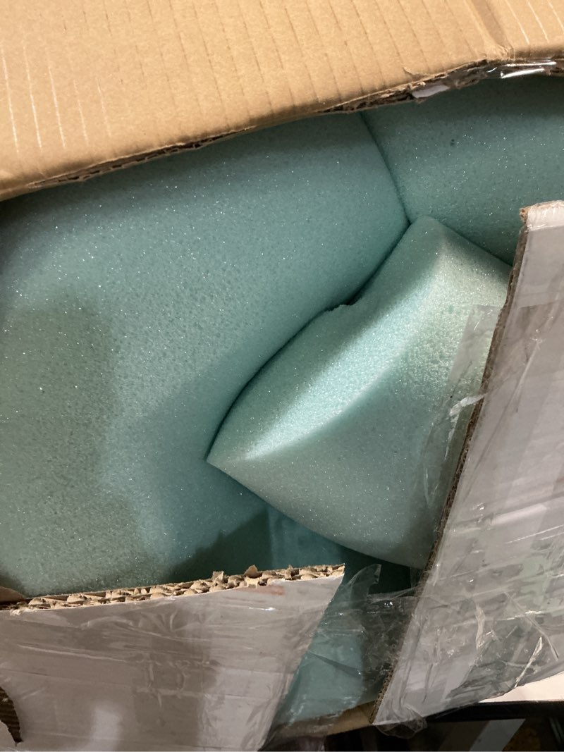 Condition photo showing As Is for LINENSPA Memory Foam Mattress Topper - 3 Inch Gel Infused Memory Foam - Plush Feel - Cooling and Pressure Relieving - CertiPUR Certified - Dorm Room Essentials - Queen Size
