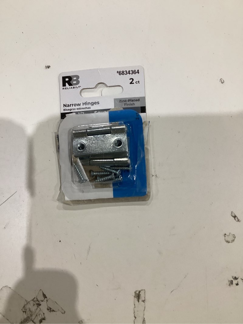 Condition photo showing As Is for narrow hinges