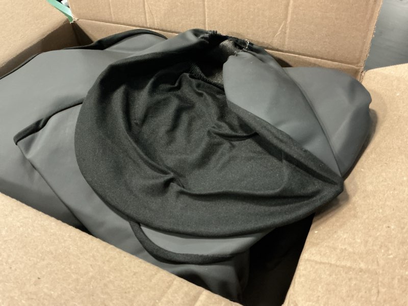 Condition photo showing Good Condition for car seat covers full set, breathable and waterproof napa leather car seat cover, interior universal fit for cars, sedans, suvs, vans, trucks (full seat, black) n3 black full set