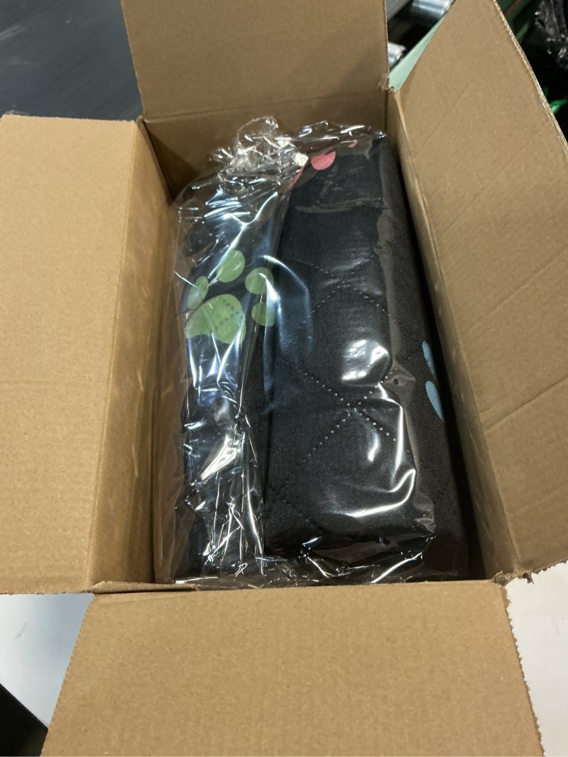 Condition photo showing New/Like New for large dog car seat cover for back seat 100% waterproof durable 600d 6-layer scratchproof nonslip with mesh window for dog hammock for car trucks suv 54"x58" colorful