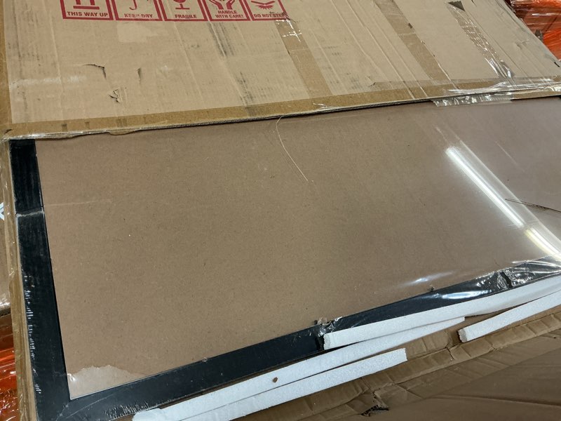 Condition photo showing As Is for LaVie Home 30x42 Black Picture Frames  1 Pack  L315-BLK-30x42-1P-9593