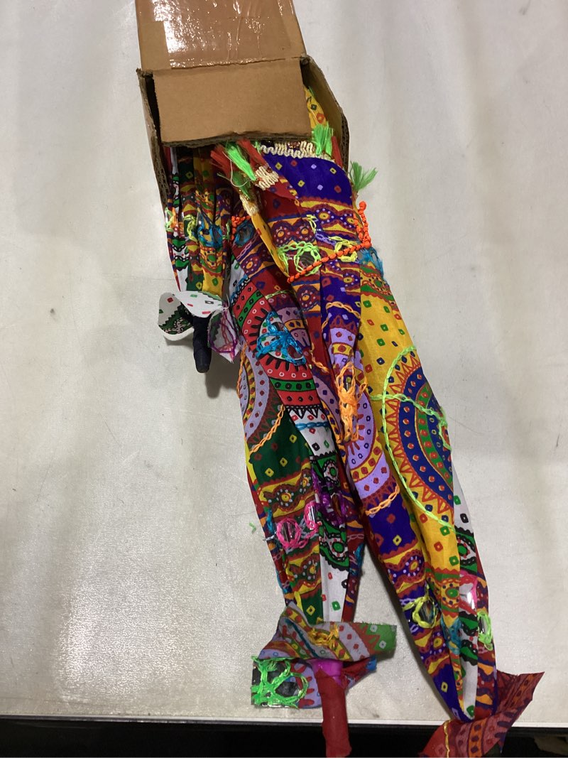 Condition photo showing New/Like New for Bohemian Handmade Design Cotton Multi Color Cotton Fashion Multi Colored Umbrella Embroidery Boho Umbrellas Parasol 5 Pcs Lot