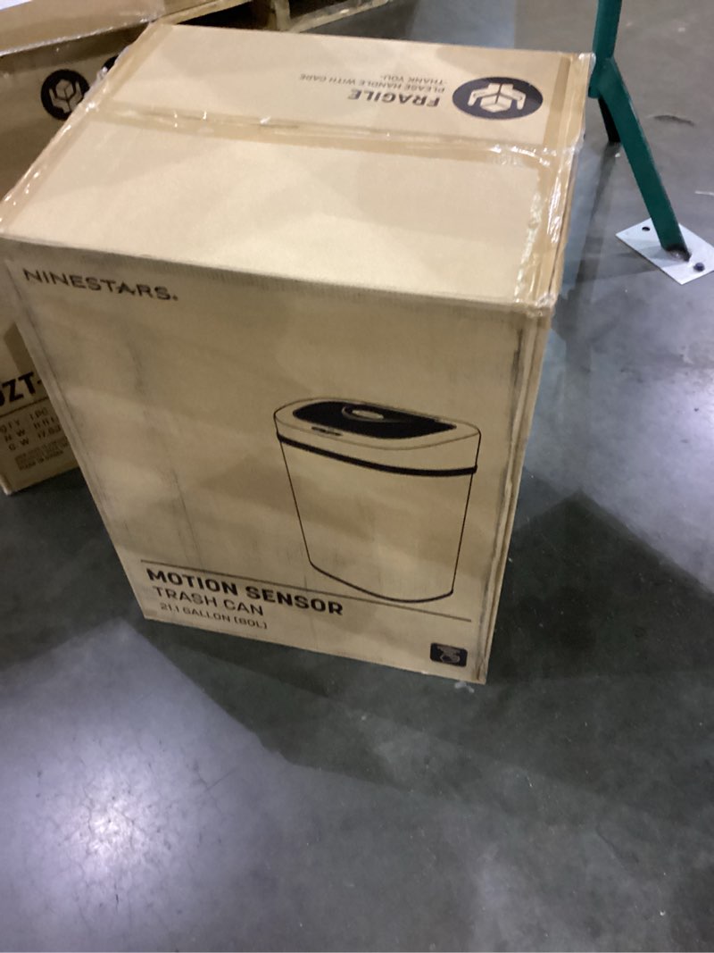 Motion sensor trash can