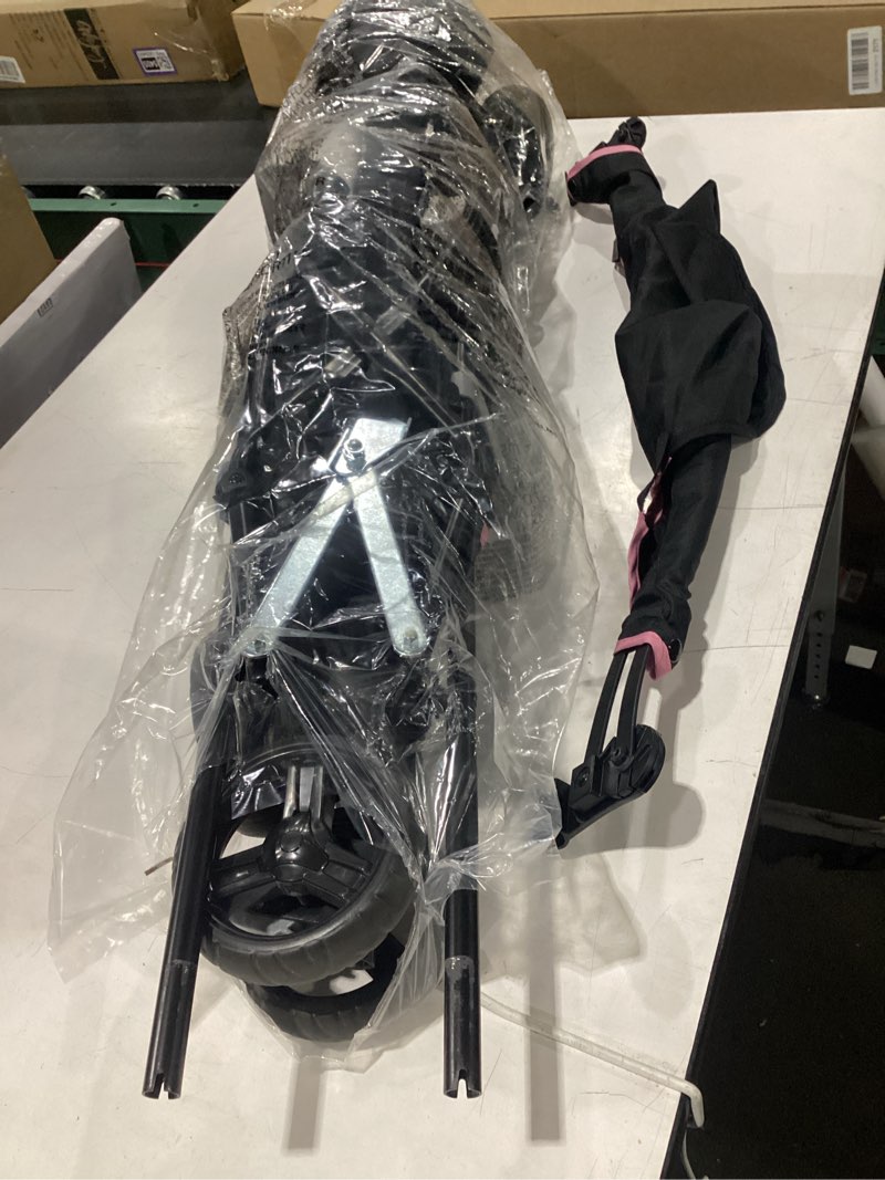 Condition photo showing Good Condition for ingenuity 3d mini convenience stroller – lightweight stroller with compact fold, multi-position recline, canopy with pop out sun visor and more – umbrella stroller for travel, pink