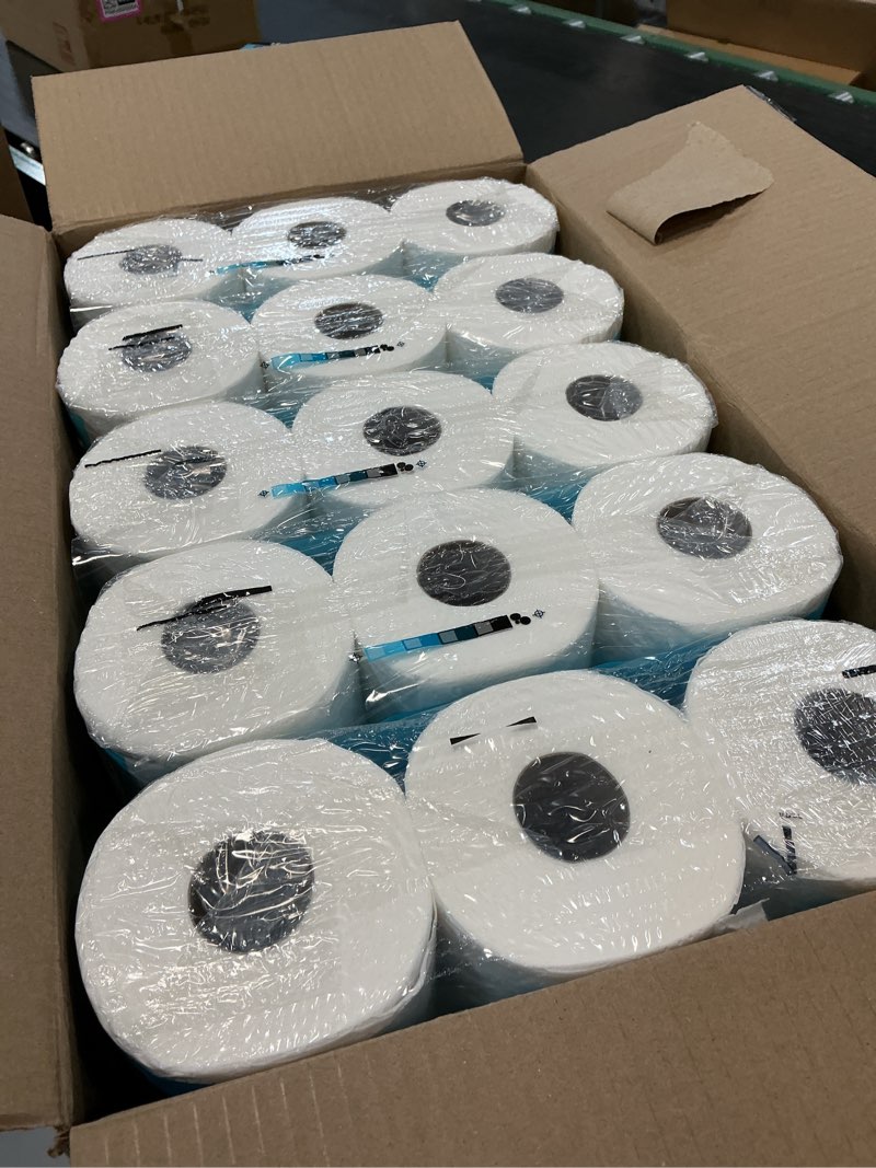 Condition photo showing New/Like New for (5 pack of 6 rolls)amazon basics fsc-certified 2-ply septic-safe toilet paper, soft, 350 sheets per roll, 6 rolls = 37 regular rolls 6 rolls (350 sheets each)