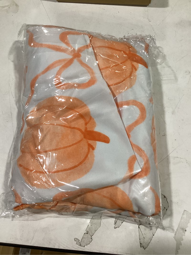Condition photo showing New/Like New for Fall Pumpkins Orange Bows Baby Crib Sheets Vintage Autumn Pumpkins Baby Sheet Thanksgiving Harvest Fitted Crib Mattress Cover for Standard Crib and Toddler Mattress 28"x52" Orange One size